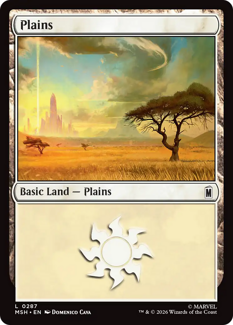 Plains (0287) [Marvel Super Heroes] | Exor Games Dartmouth