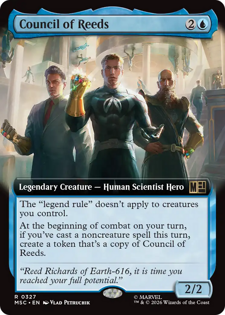 Council of Reeds (Extended Art) [Marvel Super Heroes Commander] | Exor Games Dartmouth