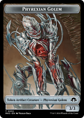 Phyrexian Germ // Phyrexian Golem Double-Sided Token [Modern Horizons 3 Tokens] | Exor Games Dartmouth