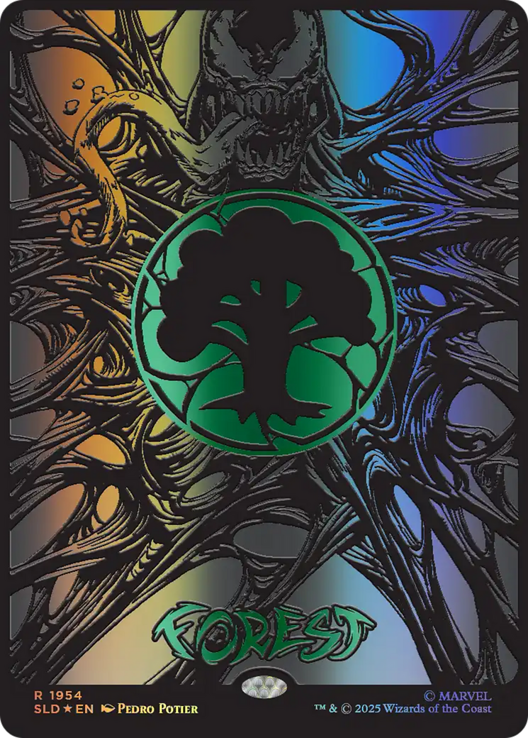 Forest (1954) (Raised Foil) [Secret Lair Drop Series] | Exor Games Dartmouth