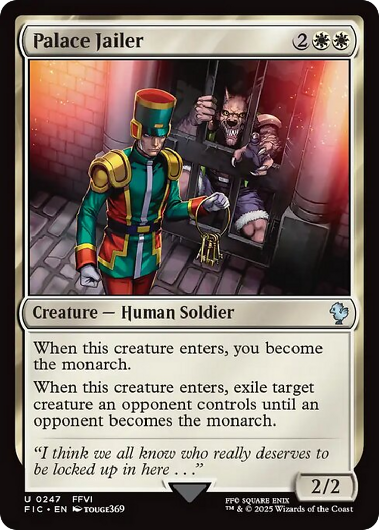 Palace Jailer [FINAL FANTASY Commander] | Exor Games Dartmouth