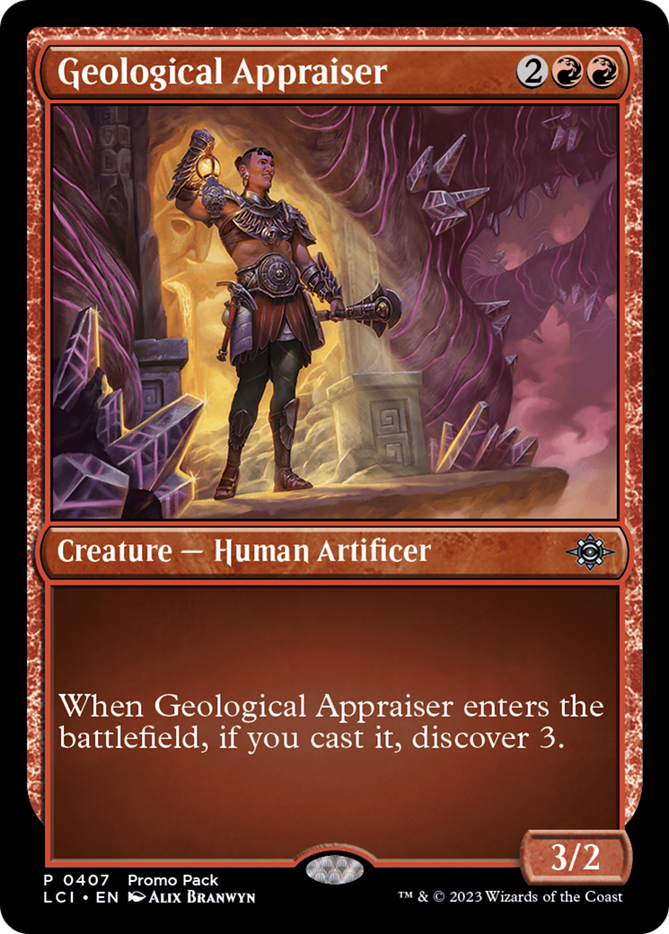 Geological Appraiser [The Lost Caverns of Ixalan Promos] | Exor Games Dartmouth