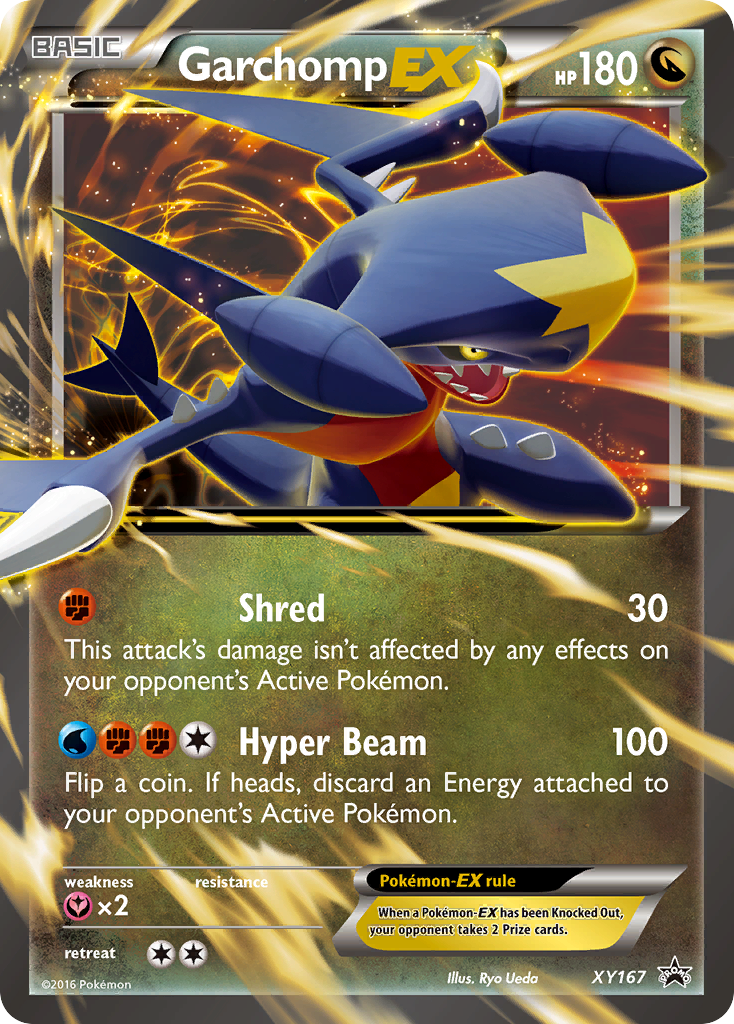 Garchomp EX (XY167) [XY: Black Star Promos] | Exor Games Dartmouth