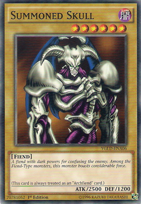 Summoned Skull [YGLD-ENA06] Common | Exor Games Dartmouth