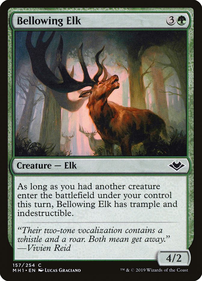 Bellowing Elk [Modern Horizons] | Exor Games Dartmouth