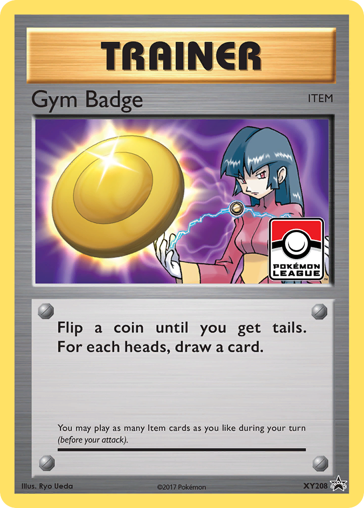 Gym Badge (XY208) (Sabrina) [XY: Black Star Promos] | Exor Games Dartmouth