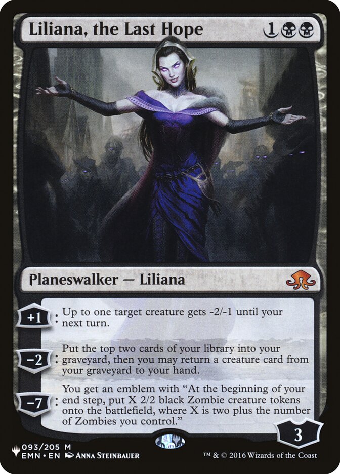 Liliana, the Last Hope [The List] | Exor Games Dartmouth