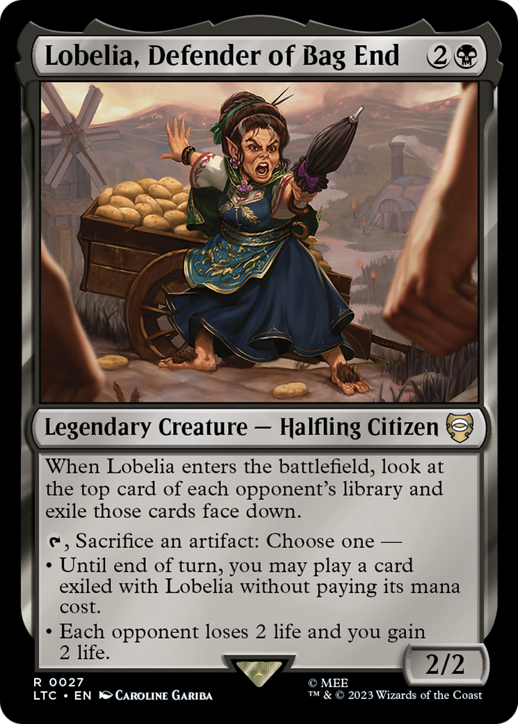 Lobelia, Defender of Bag End [The Lord of the Rings: Tales of Middle-Earth Commander] | Exor Games Dartmouth