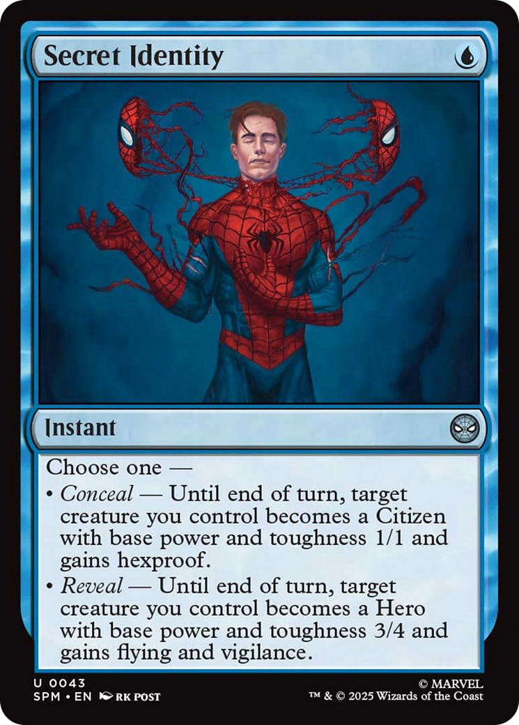 Secret Identity [Marvel's Spider-Man] | Exor Games Dartmouth