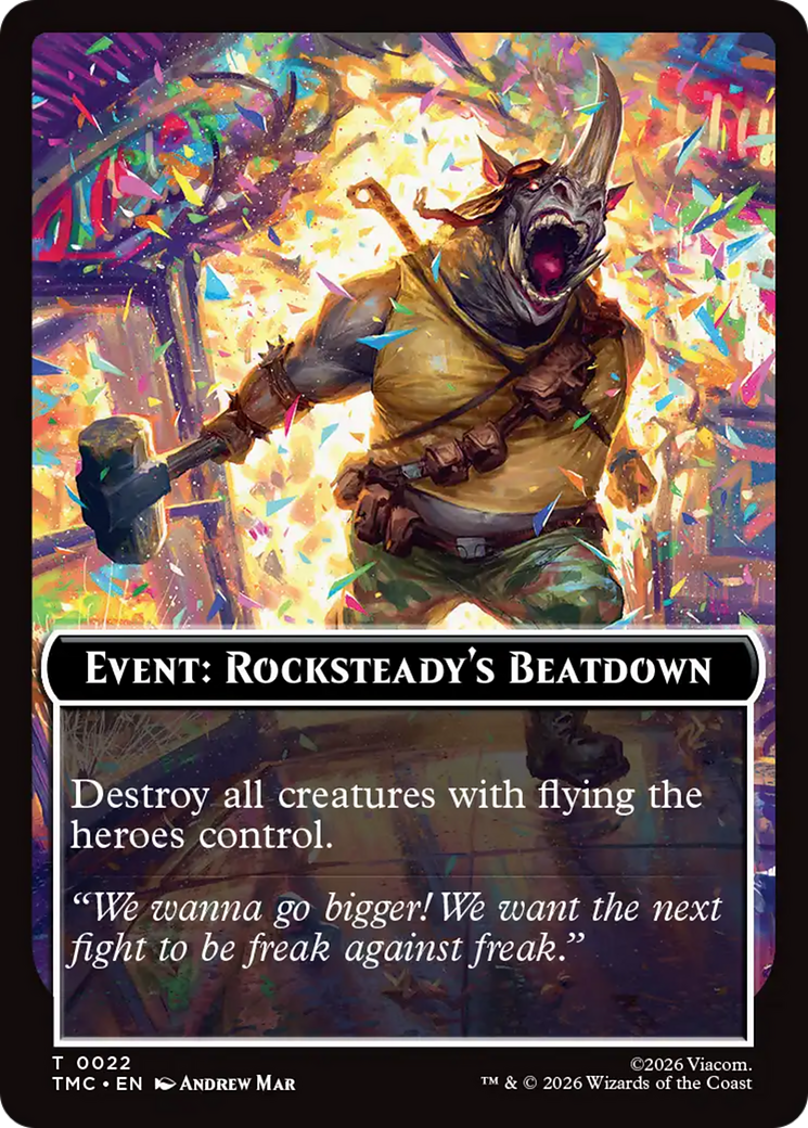 Event: Rocksteady's Beatdown [Teenage Mutant Ninja Turtles Commander Tokens] | Exor Games Dartmouth