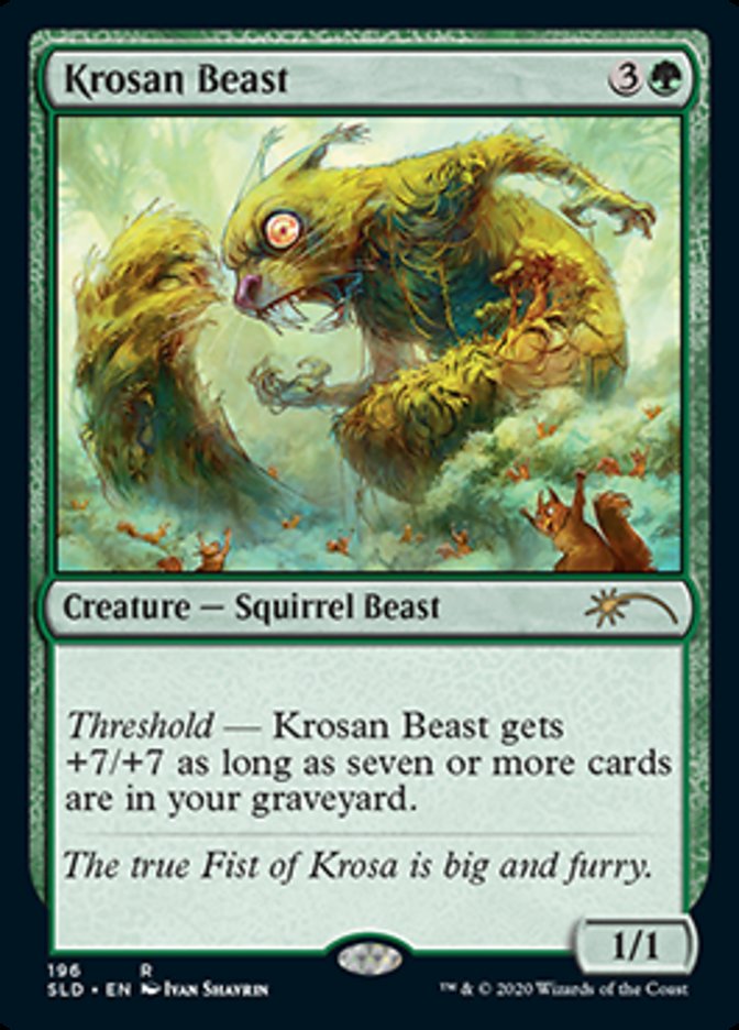 Krosan Beast [Secret Lair Drop Series] | Exor Games Dartmouth