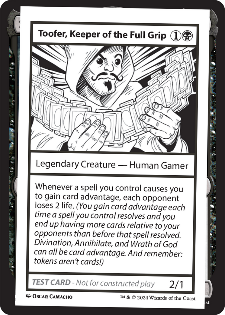 Toofer, Keeper of the Full Grip [Mystery Booster 2 Playtest Cards] | Exor Games Dartmouth