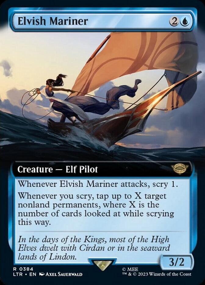 Elvish Mariner (Extended Art) [The Lord of the Rings: Tales of Middle-Earth] | Exor Games Dartmouth