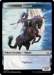 Treasure (21) // Knight Double-Sided Token [March of the Machine Tokens] | Exor Games Dartmouth