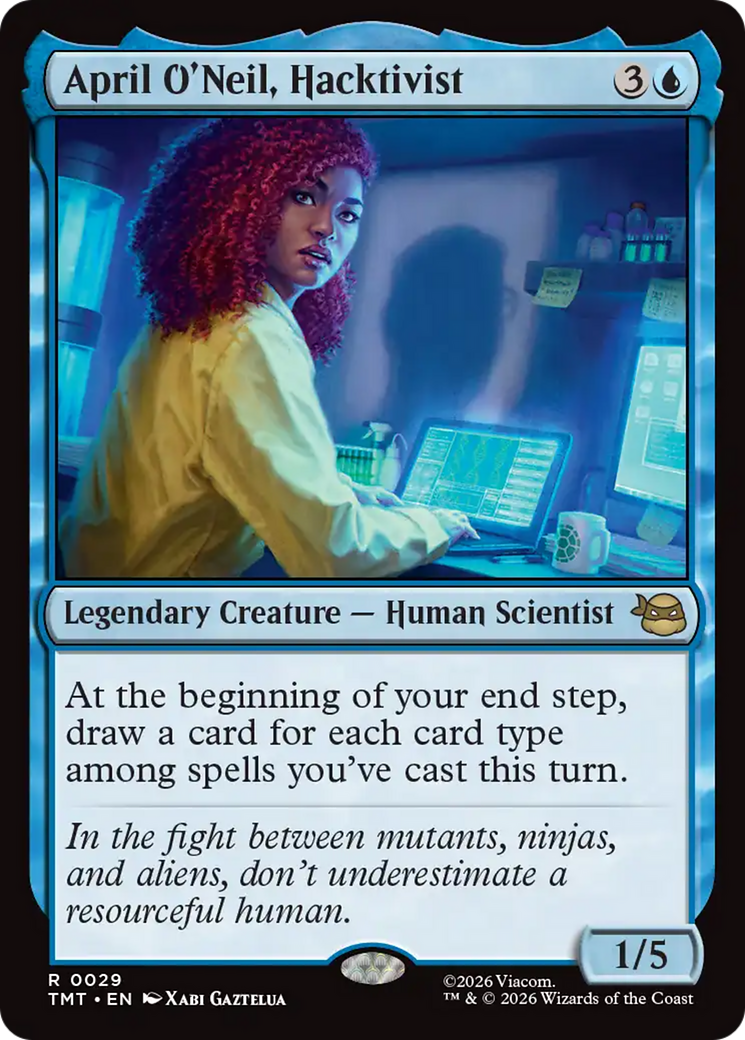 April O'Neil, Hacktivist [Teenage Mutant Ninja Turtles] | Exor Games Dartmouth