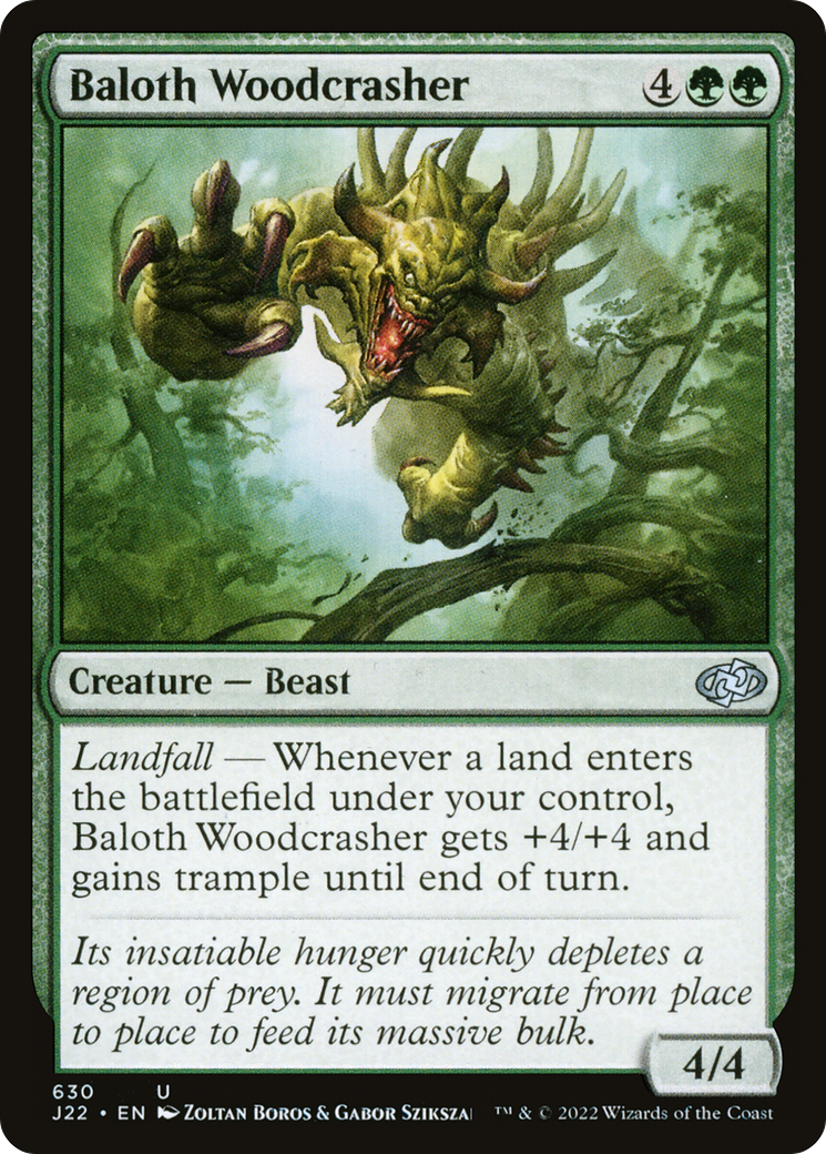 Baloth Woodcrasher [Jumpstart 2022] | Exor Games Dartmouth
