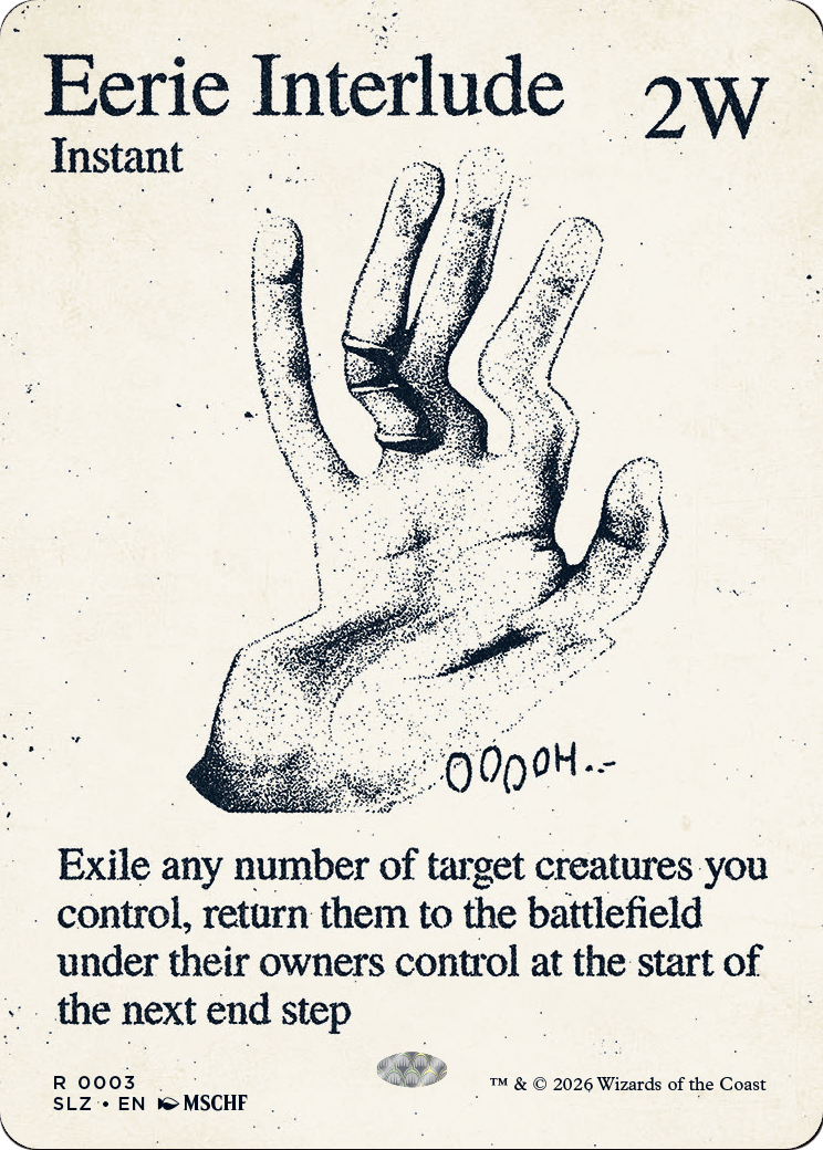 Eerie Interlude (0003) [Secret Lair x MSCHF: The Zeta Set] | Exor Games Dartmouth