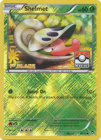 Shelmet (8/111) (League Promo 1st Place) [XY: Furious Fists] | Exor Games Dartmouth