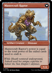 Saheeli's Lattice // Mastercraft Raptor [The Lost Caverns of Ixalan] | Exor Games Dartmouth