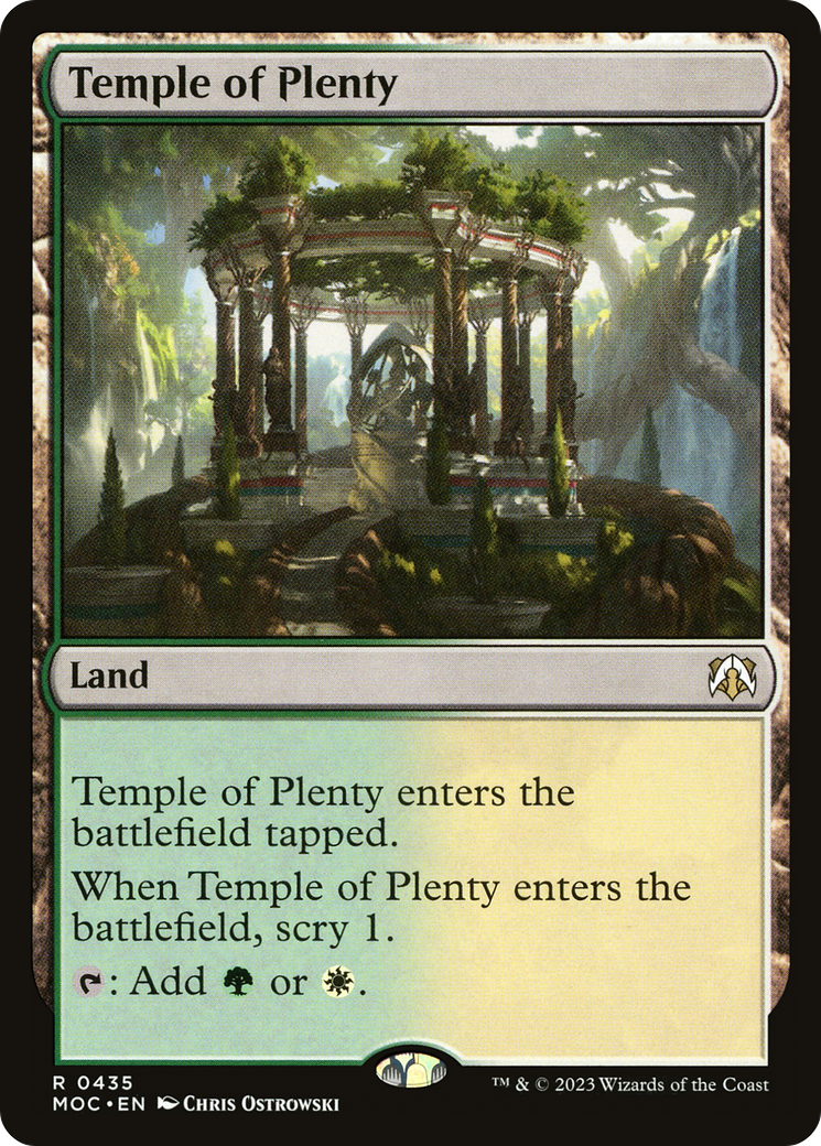 Temple of Plenty [March of the Machine Commander] | Exor Games Dartmouth