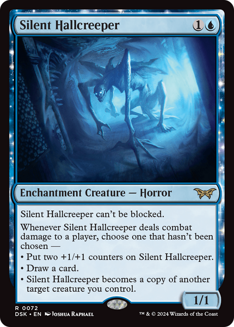 Silent Hallcreeper [Duskmourn: House of Horror] | Exor Games Dartmouth