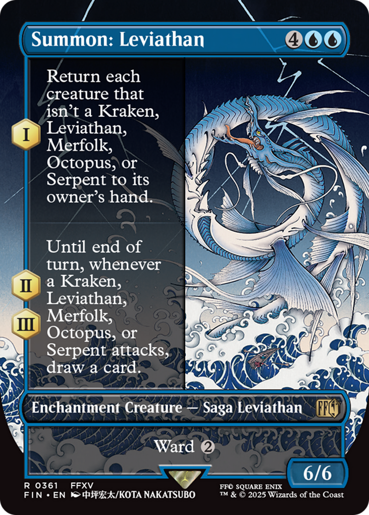 Summon: Leviathan (Borderless) [FINAL FANTASY] | Exor Games Dartmouth