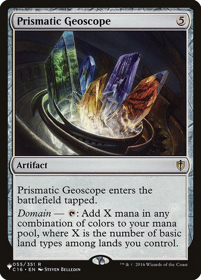 Prismatic Geoscope [The List] | Exor Games Dartmouth