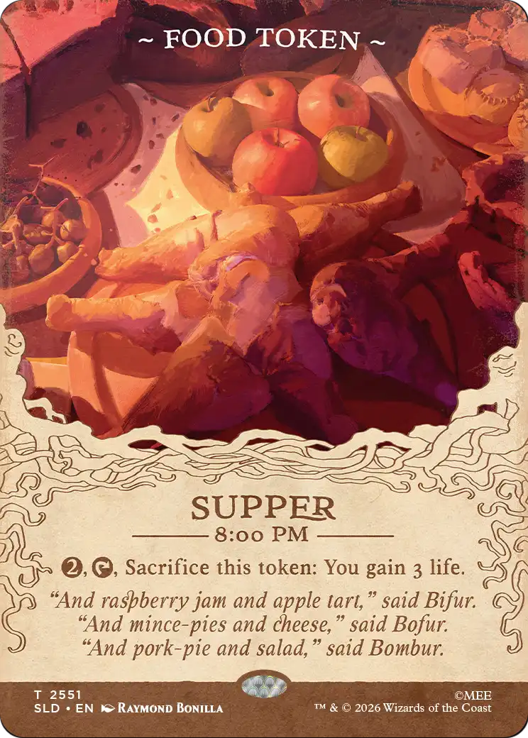 Food Token (2551) [Secret Lair Drop Series] | Exor Games Dartmouth