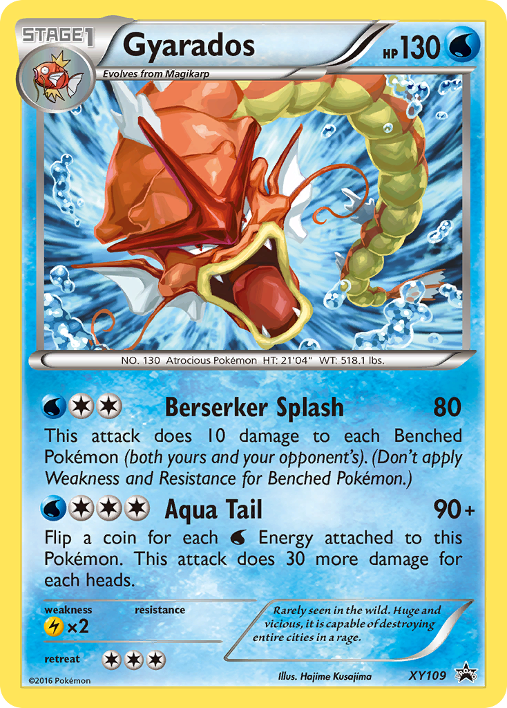 Gyarados (XY109) [XY: Black Star Promos] | Exor Games Dartmouth