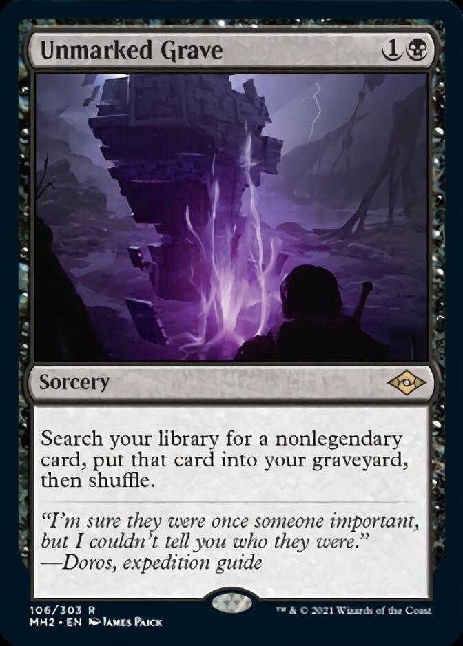 Unmarked Grave [Modern Horizons 2] | Exor Games Dartmouth