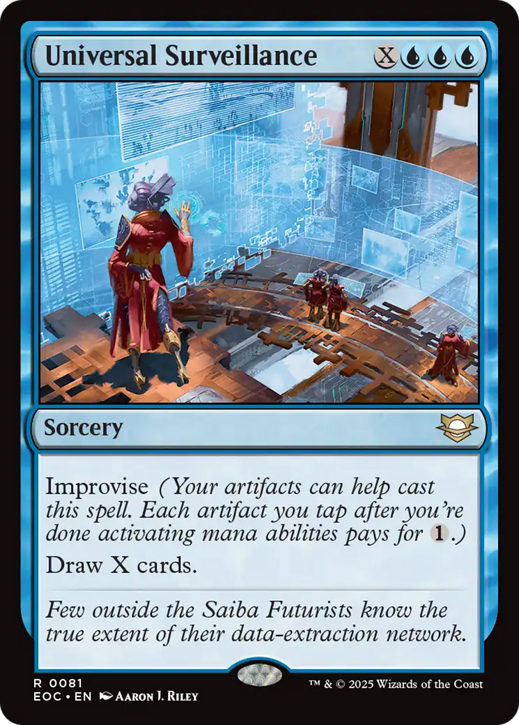 Universal Surveillance [Edge of Eternities Commander] | Exor Games Dartmouth