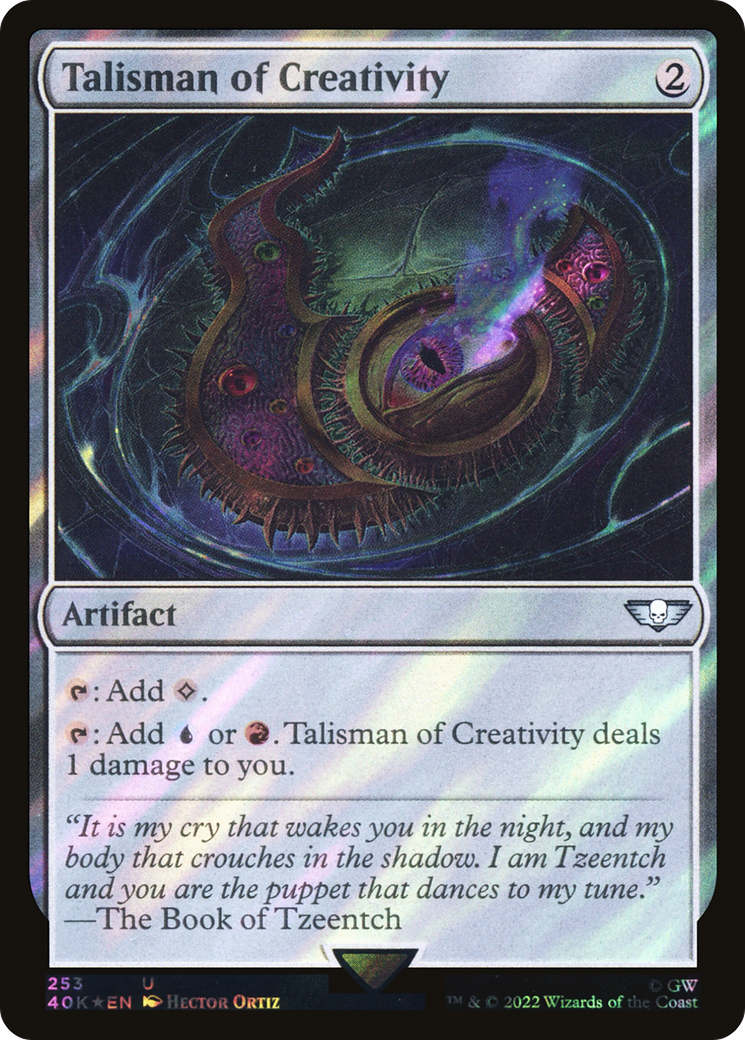 Talisman of Creativity (Surge Foil) [Marvel Super Heroes Commander] | Exor Games Dartmouth