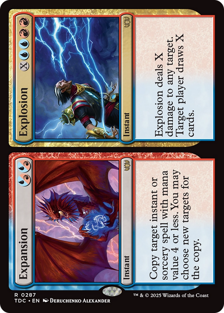 Expansion // Explosion [Tarkir: Dragonstorm Commander] | Exor Games Dartmouth