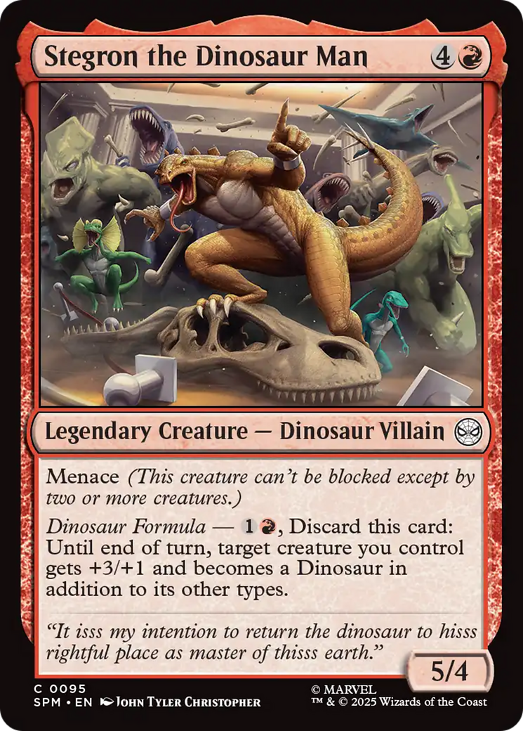 Stegron the Dinosaur Man [Marvel's Spider-Man] | Exor Games Dartmouth