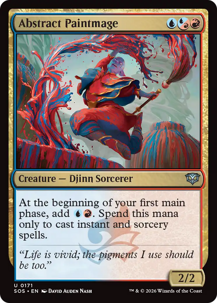 Abstract Paintmage [Secrets of Strixhaven] | Exor Games Dartmouth
