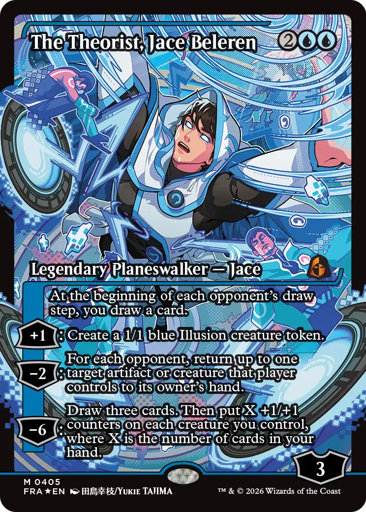 The Theorist, Jace Beleren (Showcase) [Reality Fracture] | Exor Games Dartmouth