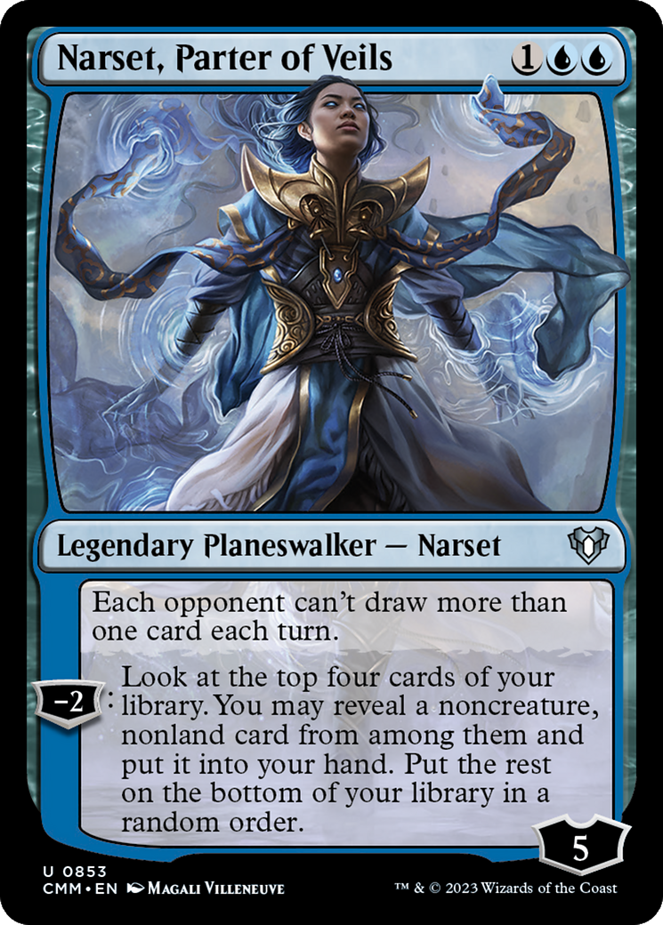 Narset, Parter of Veils [Commander Masters] | Exor Games Dartmouth