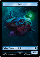 Fish // Beast Double-Sided Token [Doctor Who Tokens] | Exor Games Dartmouth