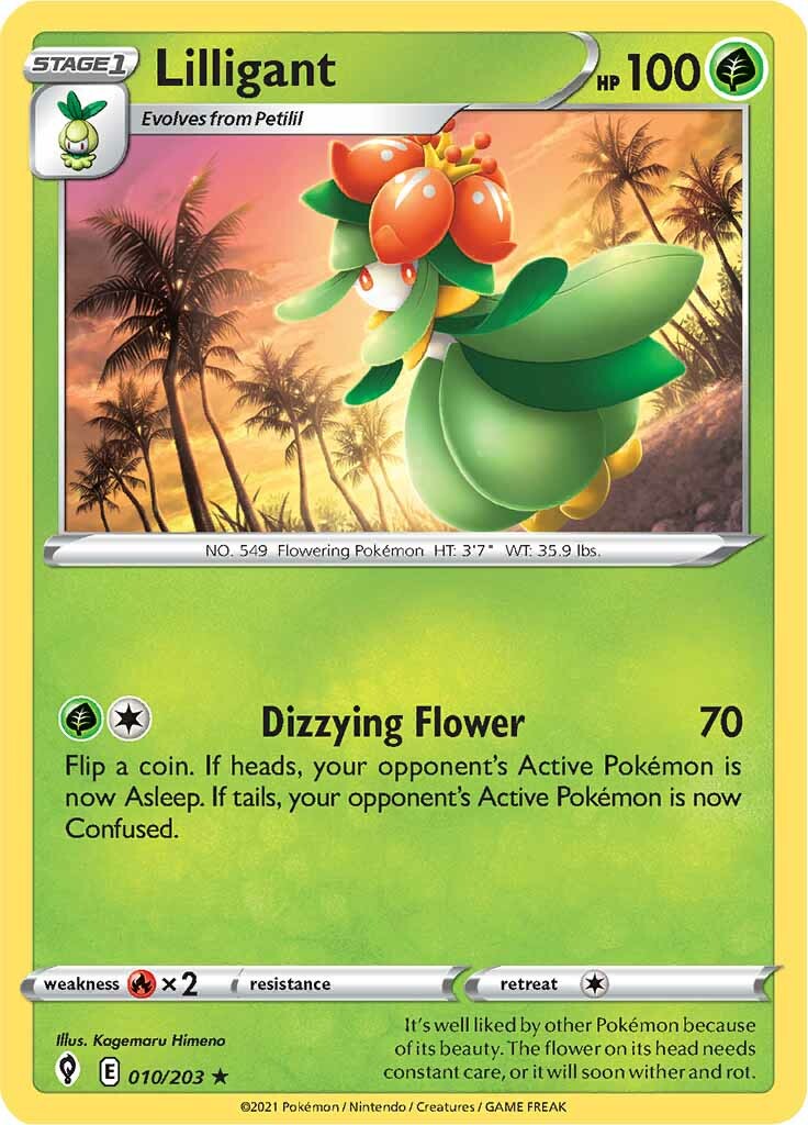 Lilligant (010/203) [Sword & Shield: Evolving Skies] | Exor Games Dartmouth