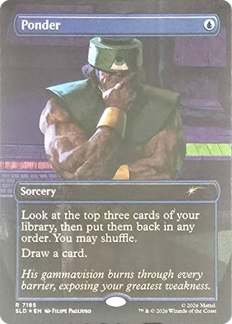 Ponder (7185) [Secret Lair Drop Series] | Exor Games Dartmouth