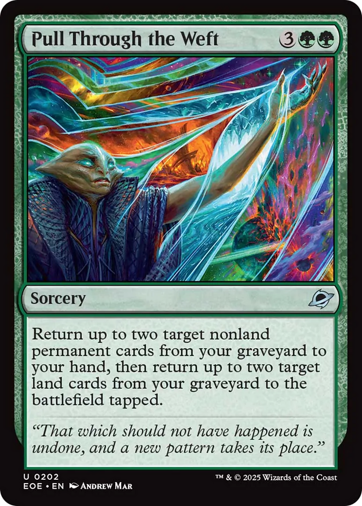 Pull Through the Weft [Edge of Eternities] | Exor Games Dartmouth