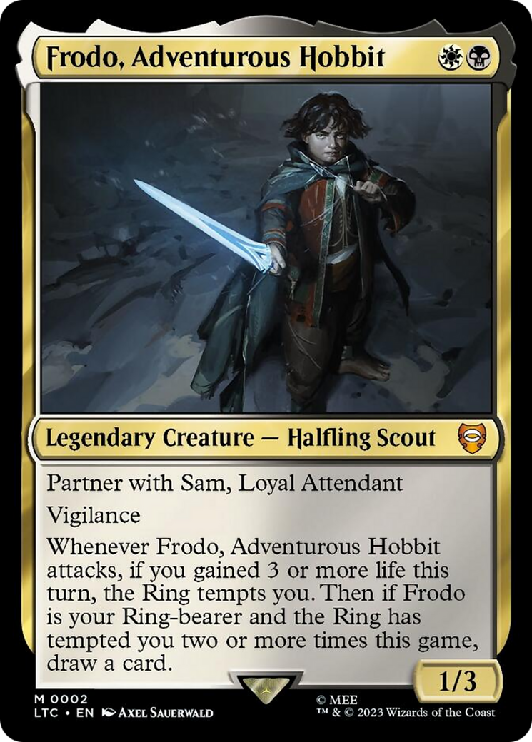 Frodo, Adventurous Hobbit [The Lord of the Rings: Tales of Middle-Earth Commander] | Exor Games Dartmouth