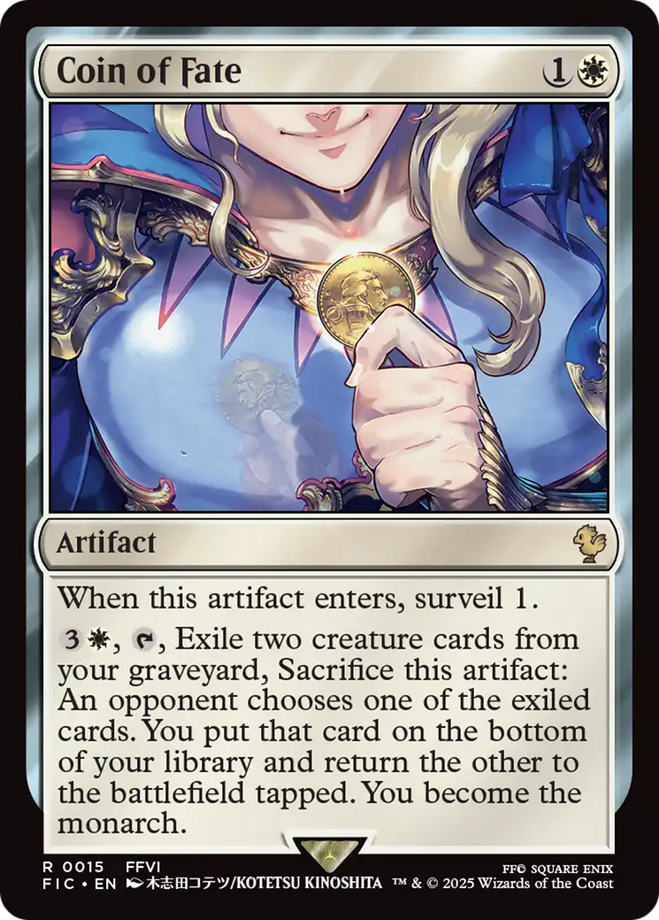 Coin of Fate [FINAL FANTASY Commander] | Exor Games Dartmouth