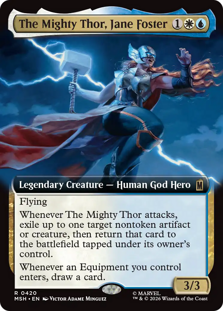 The Mighty Thor, Jane Foster (Extended Art) [Marvel Super Heroes] | Exor Games Dartmouth