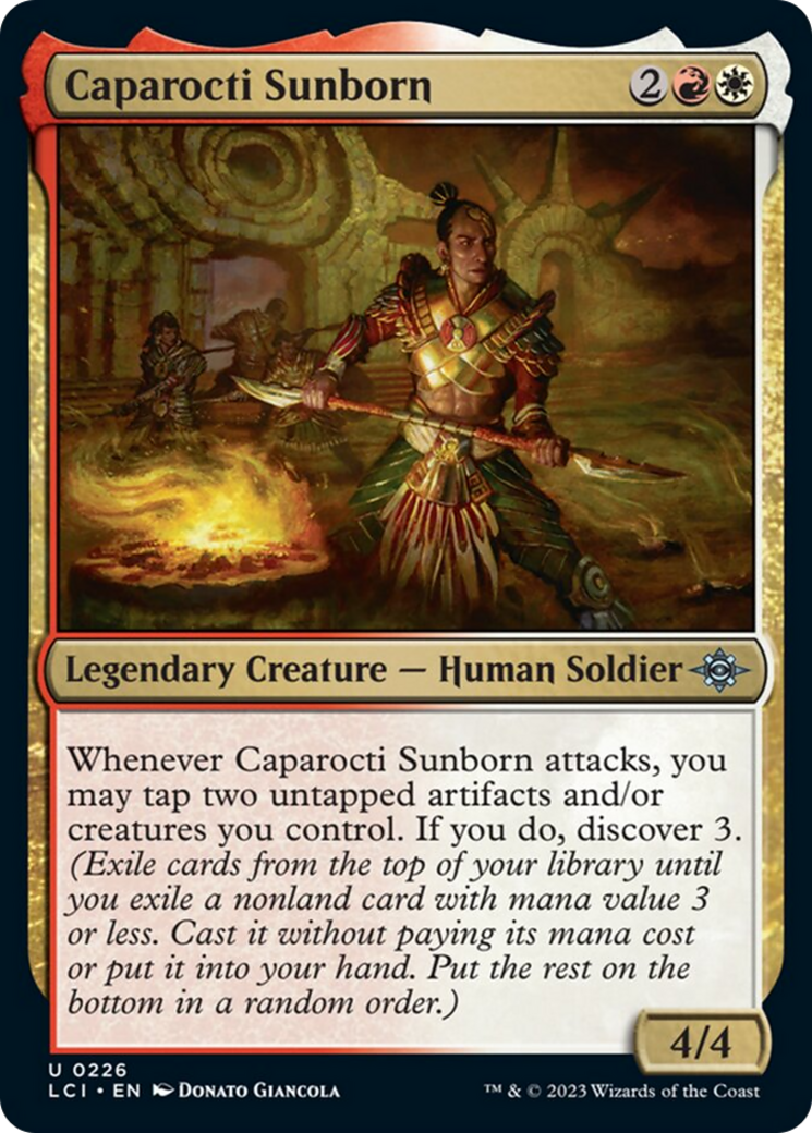 Caparocti Sunborn [The Lost Caverns of Ixalan] | Exor Games Dartmouth