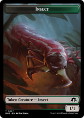 Eldrazi Spawn // Insect (0027) Double-Sided Token [Modern Horizons 3 Tokens] | Exor Games Dartmouth