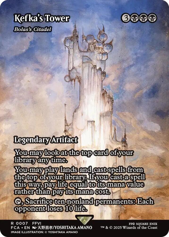 Kefka's Tower - Bolas's Citadel (Showcase) [FINAL FANTASY : Through the Ages] | Exor Games Dartmouth