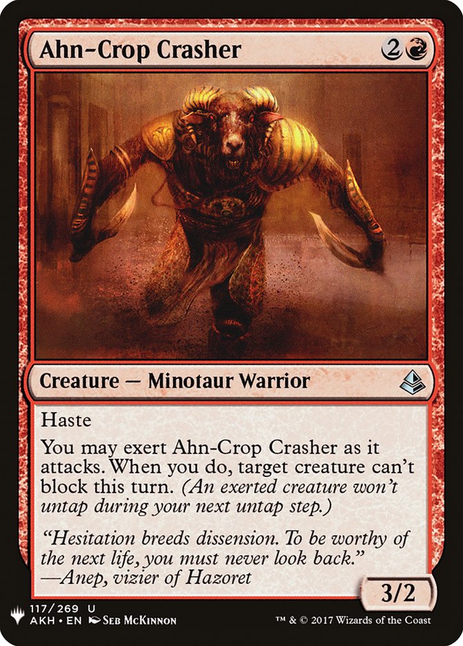 Ahn-Crop Crasher [Mystery Booster] | Exor Games Dartmouth