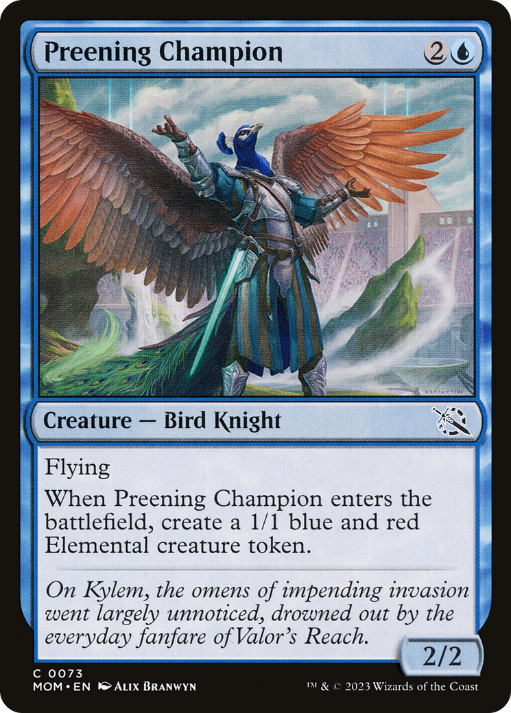 Preening Champion [March of the Machine] | Exor Games Dartmouth