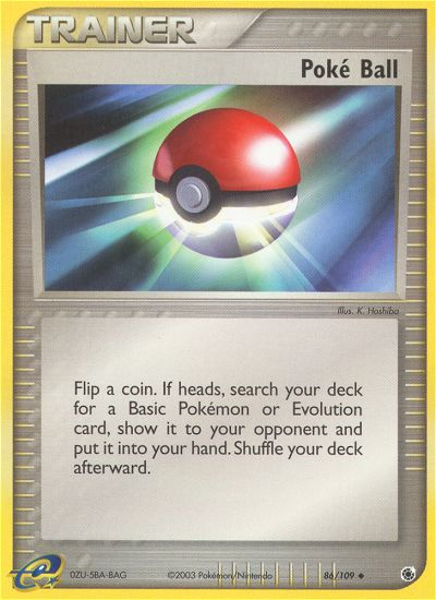 Poke Ball (86/109) [EX: Ruby & Sapphire] | Exor Games Dartmouth